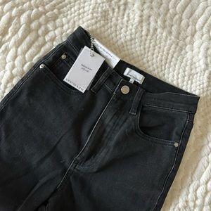 We Wore What jeans, Black, size 24, new with tags,